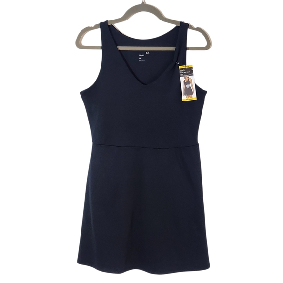 GAP Dresses & Skirts - Gap Fit Sleeveless Black Athletic Mini Dress Size Medium NWT
